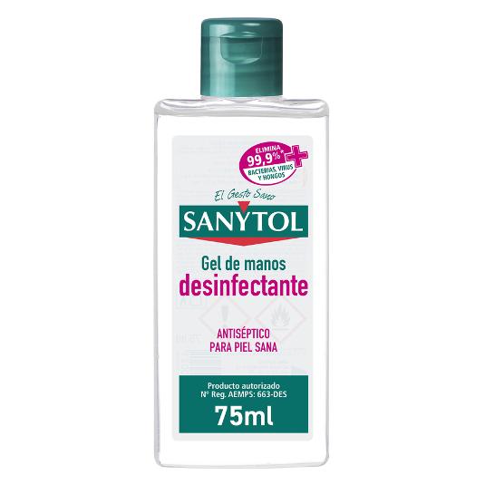 GEL DE MANOS HIGIENIZANTE SANYTOL BTLLA 75 ML