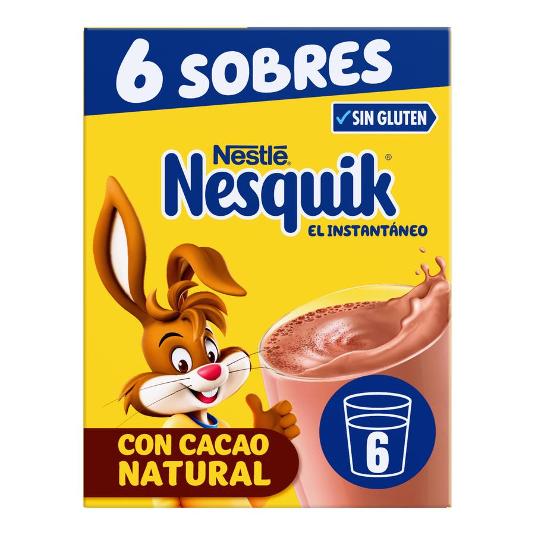 CACAO SOLUBLE SOBRES 6X13,5GR NESQUIK CAJA 81 GR