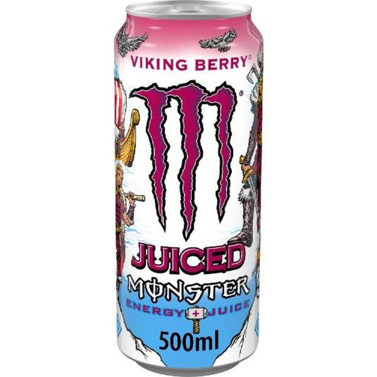 REFR.ENERG. JUICE VIKING BERRY MONSTER LATA 500 ML