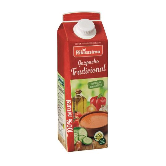 GAZPACHO TRADICIONAL REFRIGERAD RIKISSSIMO BRIK 1 LT