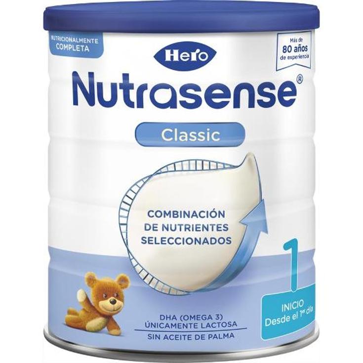 LECHE CLASSIC NUTRASENSE Nº1 HERO BOTE 800 GR