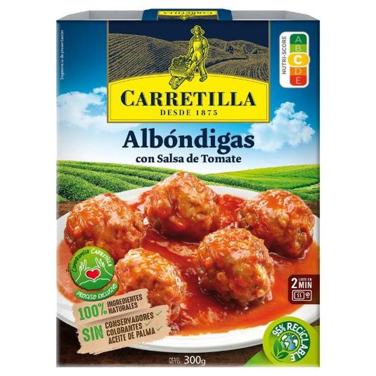 ALBONDIGAS C/SALSA DE TOMATE CARRETILLA BDJA 300 GR