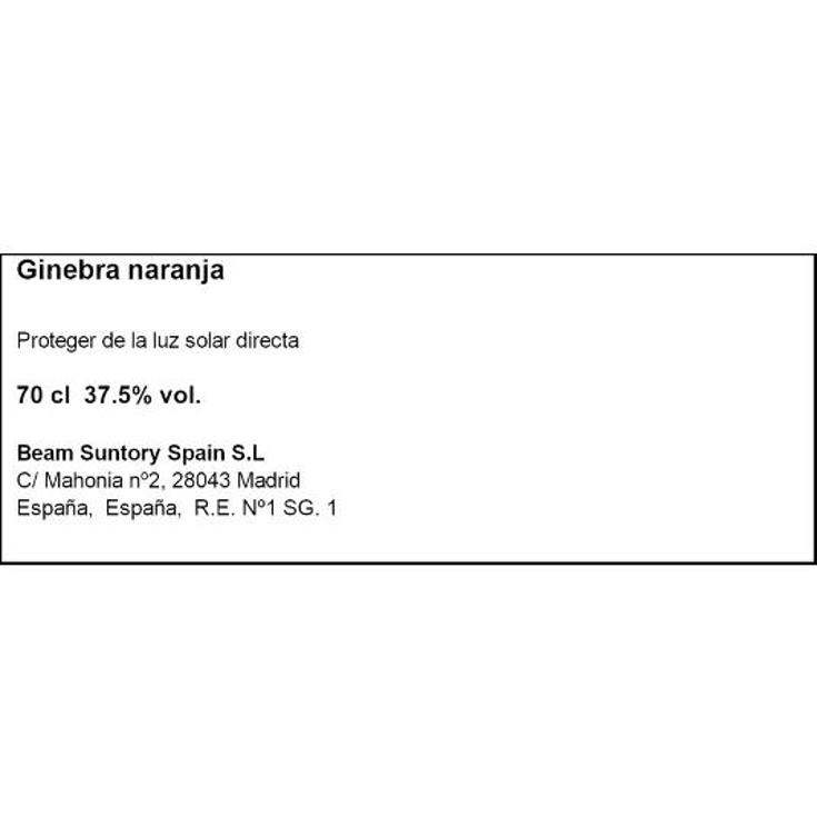 GINEBRA POMELO 37,5º LARIOS BTLLA 70 CL
