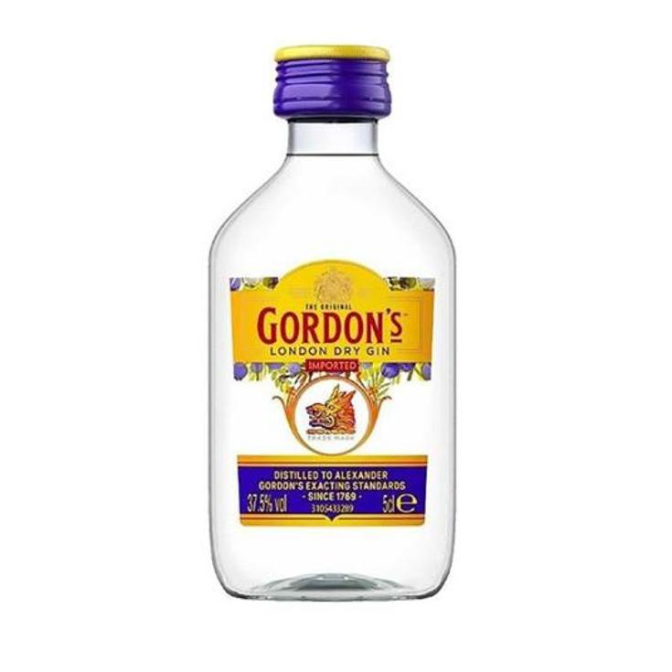 GINEBRA 37,5º MINI GORDONS BTLLA 5 CL