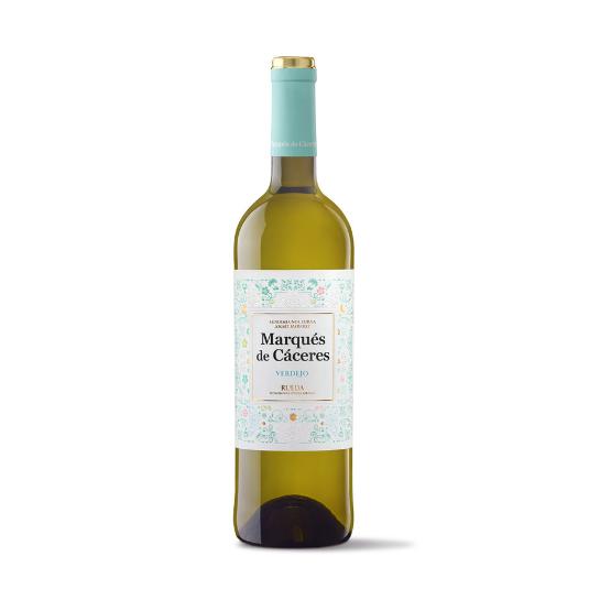 VINO BLANCO RUEDA VERDEJO MARQ.CACERES BTLLA 75 CL