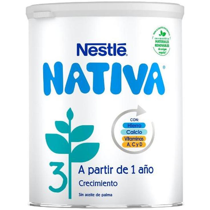 LECHE MATERNA CONT.NATIVA 3 NESTLE BOTE 800 GR