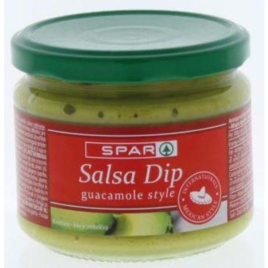 SALSA GUACAMOLE SPAR TARRO 300 GR