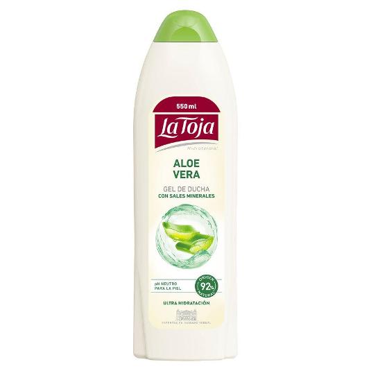 GEL BAÑO ALOE VERA LA TOJA BTLLA 600 ML