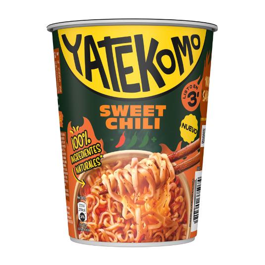 FIDEO OR.SWEET CHILI YATEKOMO G.BLANCA CUP 60 GR