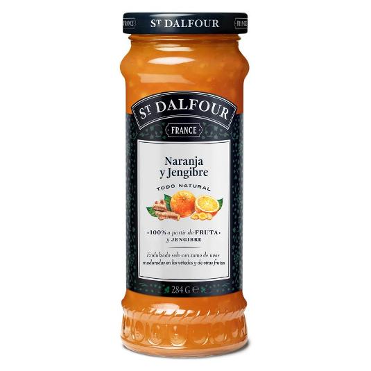 FRUTA UNTAR JENGIBRE/NARANJA ST DALFOUR FRASCO 284 GR