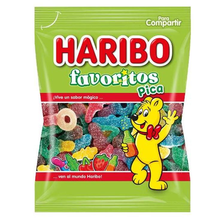 GOLOSINAS FAVORITOS PICA SOUR HARIBO BOLSA 150 GR