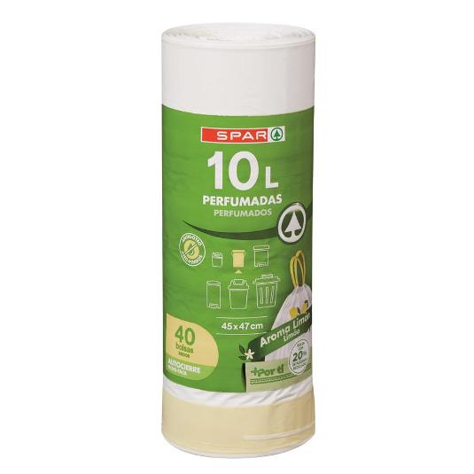 B.BASUR PEQ PERFUM CIERRE 10L SPAR PQTE 40 UD