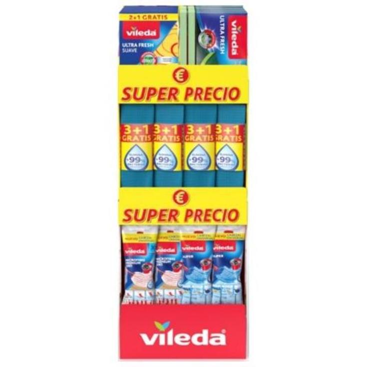 EXPOSITOR SUPER PROMO NACIONAL VILEDA BOX 1 UD