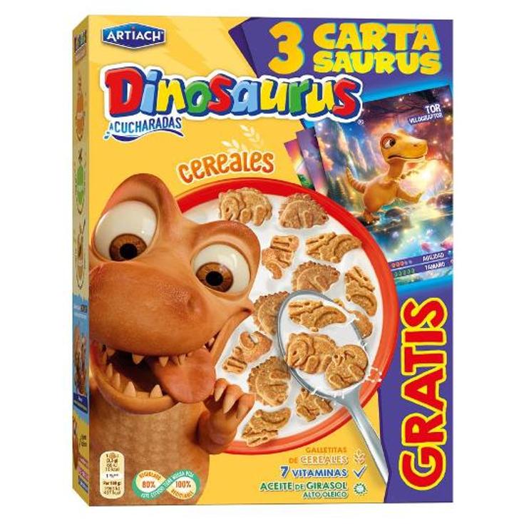 GALLETAS DINOS CUCHARADAS CEREA ARTIACH PQTE 320 GR