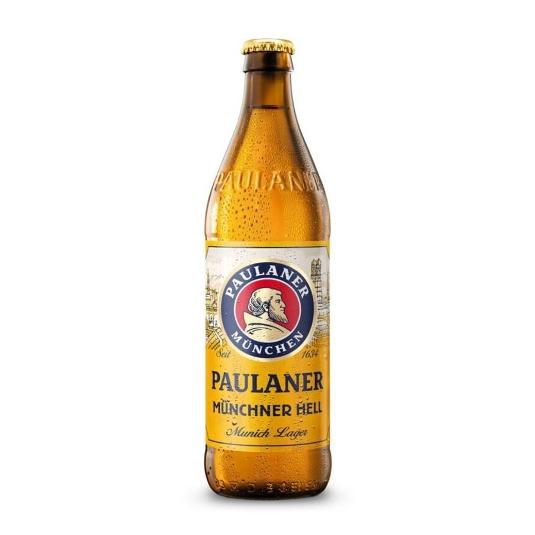 CERVEZA 4,9º MUNCHNER HELL PAULANER BTLLA 50 CL