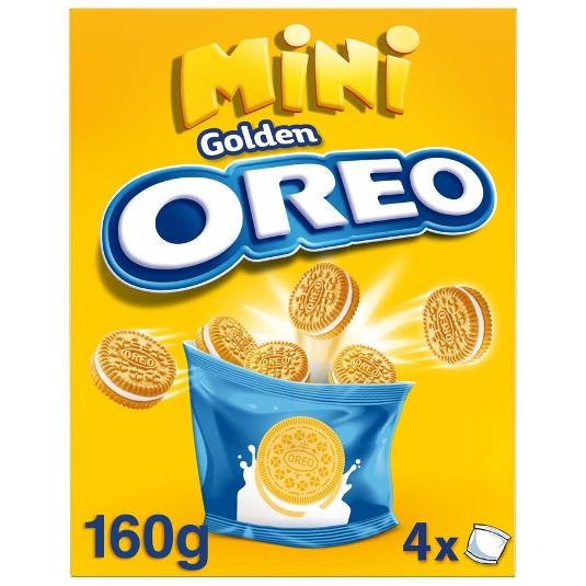 GALLETAS MINI GOLDEN 4X40 GR. OREO CAJA 160 GR