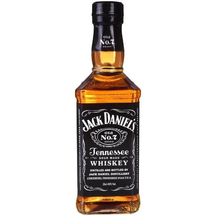 WHISKY 40º PETACA JACK DANIELS BTLLA 35 CL