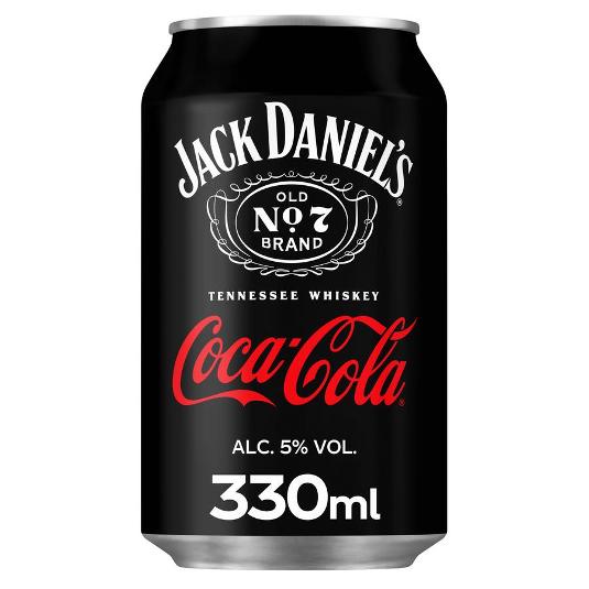 COMBINADO J.DANIEL S 5º COKE COCA COLA LATA 33 CL