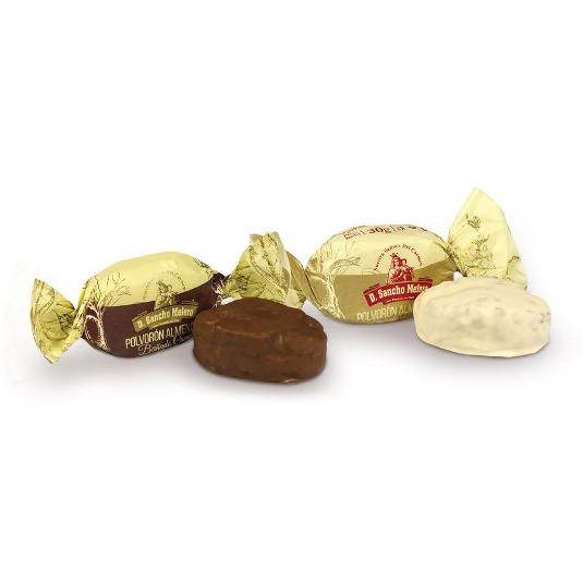 POLVORON ALMENDRA BAÑO CHOCO