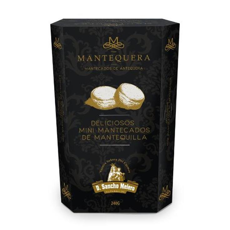 MINI MANTECADO MANTEQUILLA FLOR ANTEQUE BOLSA 240 GR