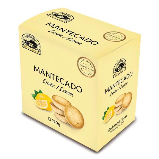 MANTECADO LIMON FLOR ANTEQUE BOLSA 190 GR