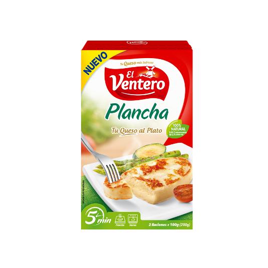 QUESO A LA PLANCHA 2X100 EL VENTERO PACK 200 GR