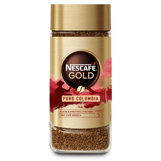 CAFE SOLUBLE PURO COLOMBIA NESCAFE FRASCO 100 GR