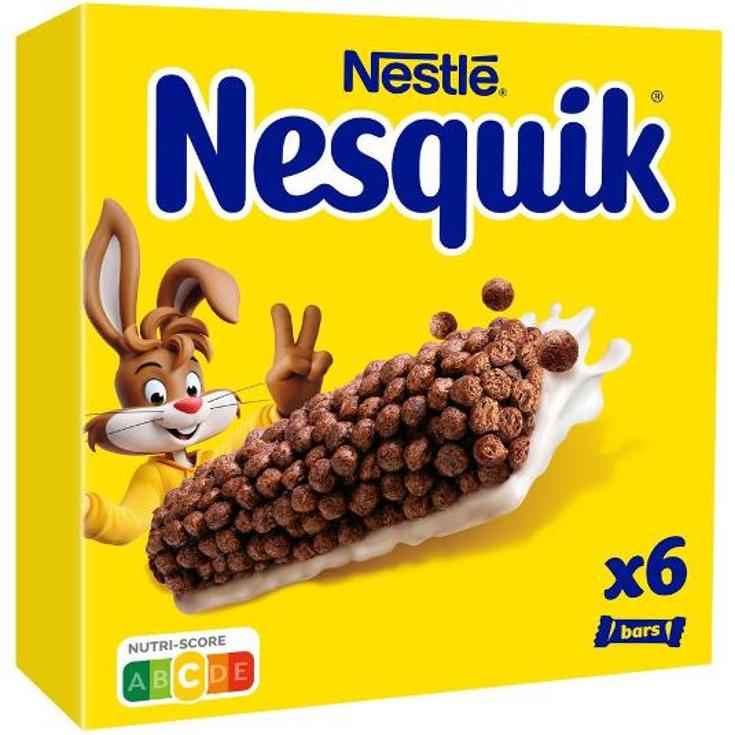 BARRITAS CEREALES 6X25 NESQUIK CAJA 150 GR