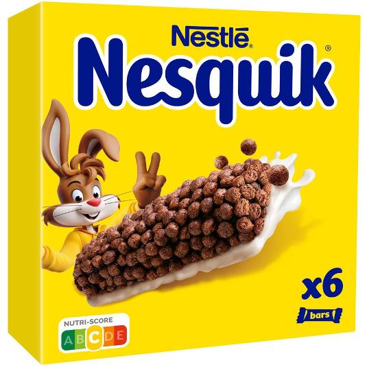 BARRITAS CEREALES 6X25 NESQUIK CAJA 150 GR