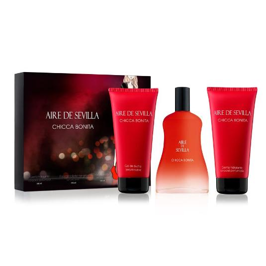 ESTUCHE ELLA EDT+GEL+BODY CHICA AIRE SEVILLA ESTCH 1 UD