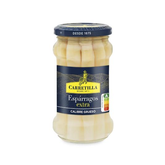 ESPARRAGO GRUESO EXTRA CARRETILLA FRASCO 110 GR