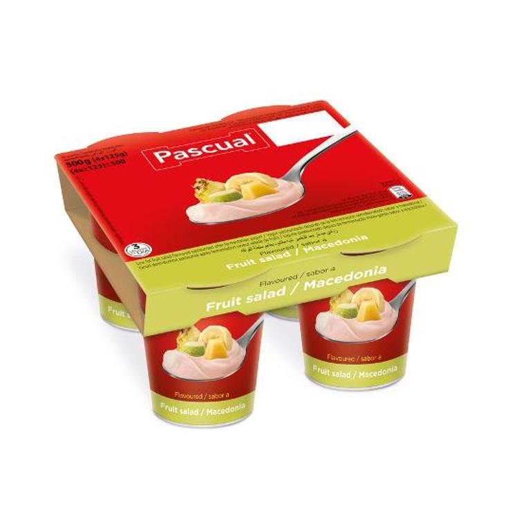 YOGUR MACEDONIA PASCUAL PACK 4 UD