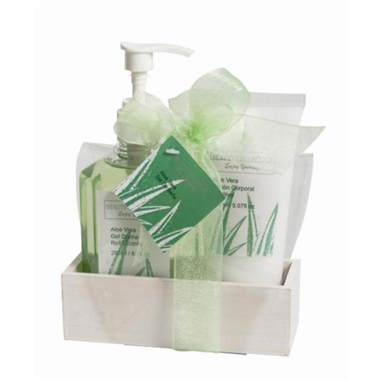 SET BAÑO 2PZAS ALOE VERA MARKANT UNIDAD 1 UD