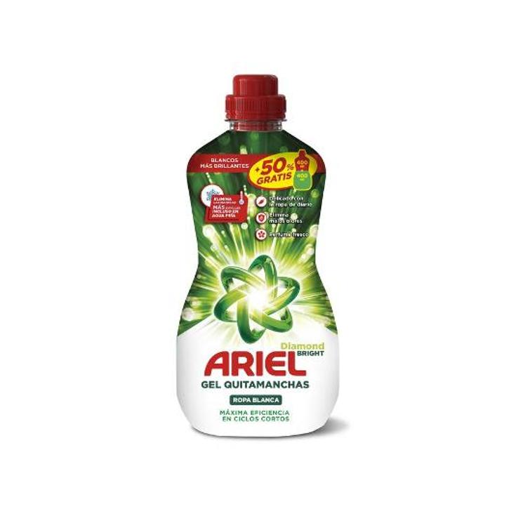 QUITAMANCHAS GEL BLANCA 400+400 ARIEL BTLLA 800 ML