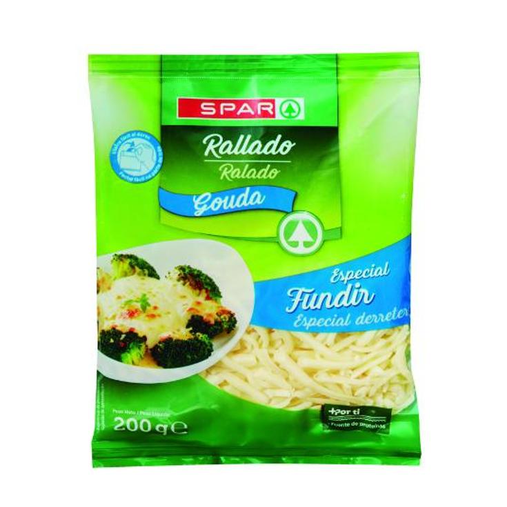 QUESO RALLADO GOUDA SPAR BOLSA 200 GR