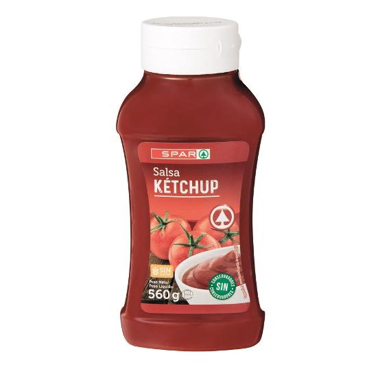 KETCHUP (BOCABAJO) SPAR PET 560 GR