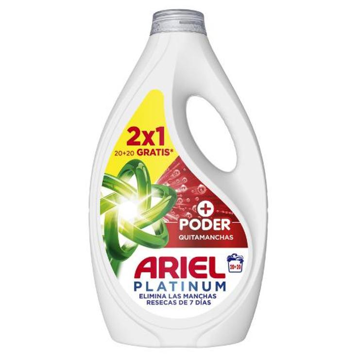 DETERGENTE LIQ.EXTR.PODER 20+20 ARIEL BTLLA 40 LA
