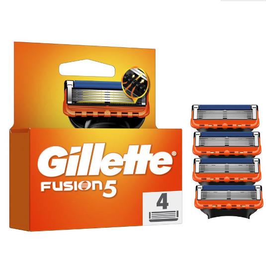 RECAMB.AF.FUSION 5 GILLETTE BLIST 4 UD