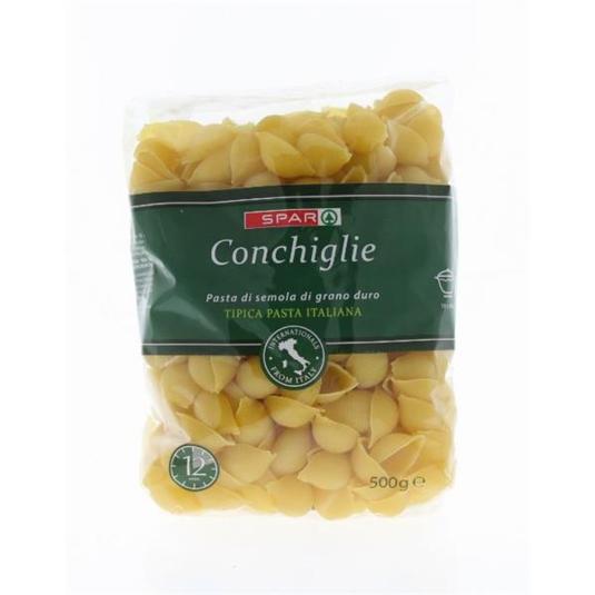 PASTA CONCHIGLIE SPAR I. PACK 500 GR