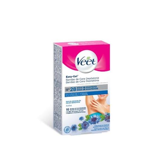 DEPIL.BANDAS C.FRIA AXILA 16UD VEET CAJA 16 UD