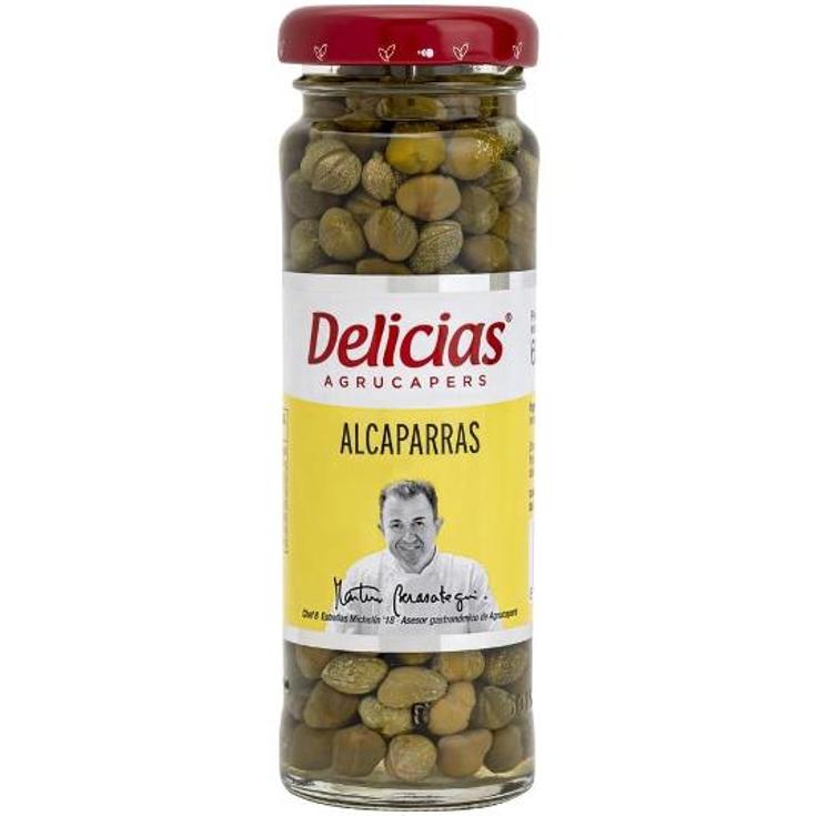 ALCAPARRAS EN VINAGRE DELICIAS FRASCO 60 GR