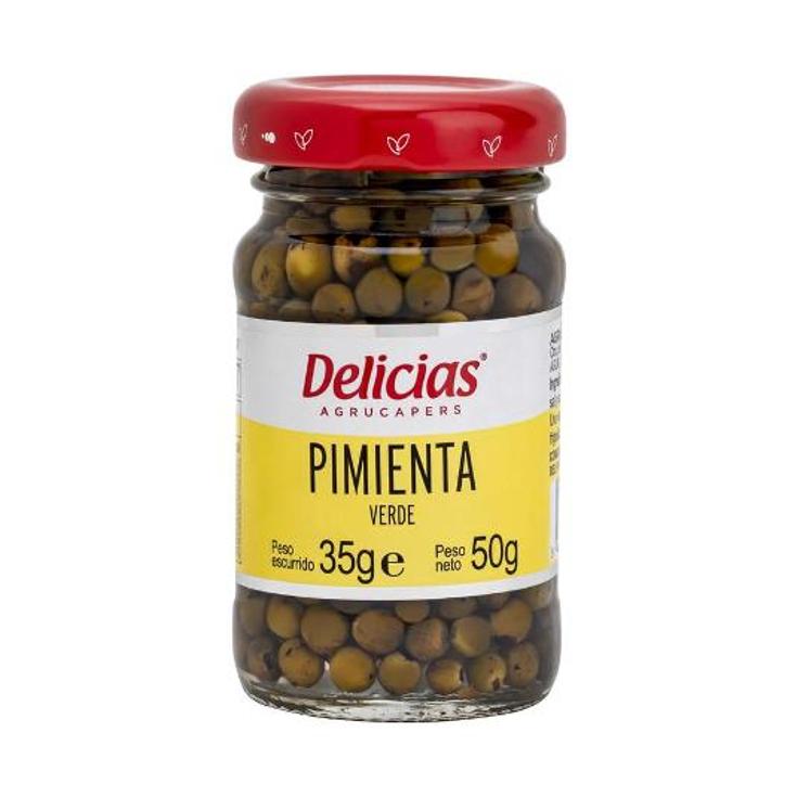 PIMIENTA VERDE DELICIAS FRASCO 35 GR