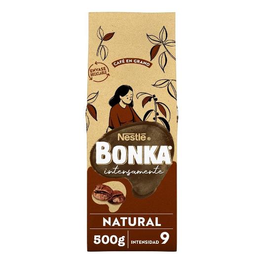 CAFE GRANO NATURAL BONKA PQTE 500 GR