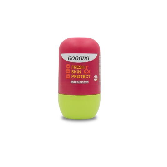 DESODORANTE DUO FRESH SKIN PROT BABARIA ROLLON 50 ML
