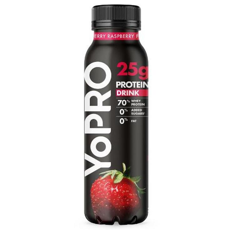 YOGUR LIQUIDO YOPRO FRESA FRAMB DANONE UNIDAD 300 ML