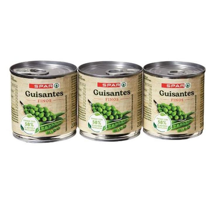 GUISANTES FINOS X3 SPAR PACK 360 GR