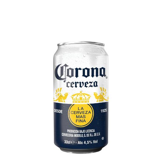 CERVEZA 4,5º CORONA LATA 33 CL