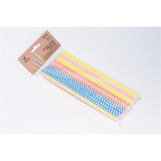 CAÑITAS CARTON GREENTEK PACK 50 UD