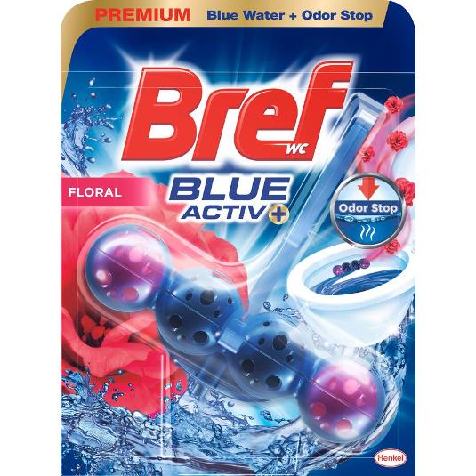 COLGADOR WC BLUE ACTIV FLOR. UD BREF BLIST 1 UD