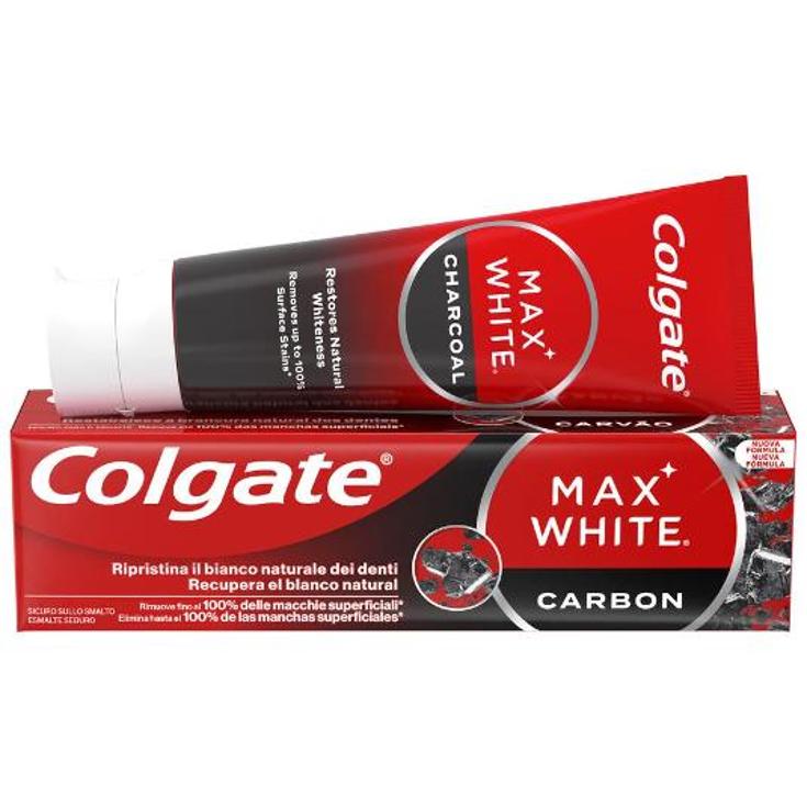 DENTIFRICO CR.MAX WHITE CARBON COLGATE TUBO 75 ML